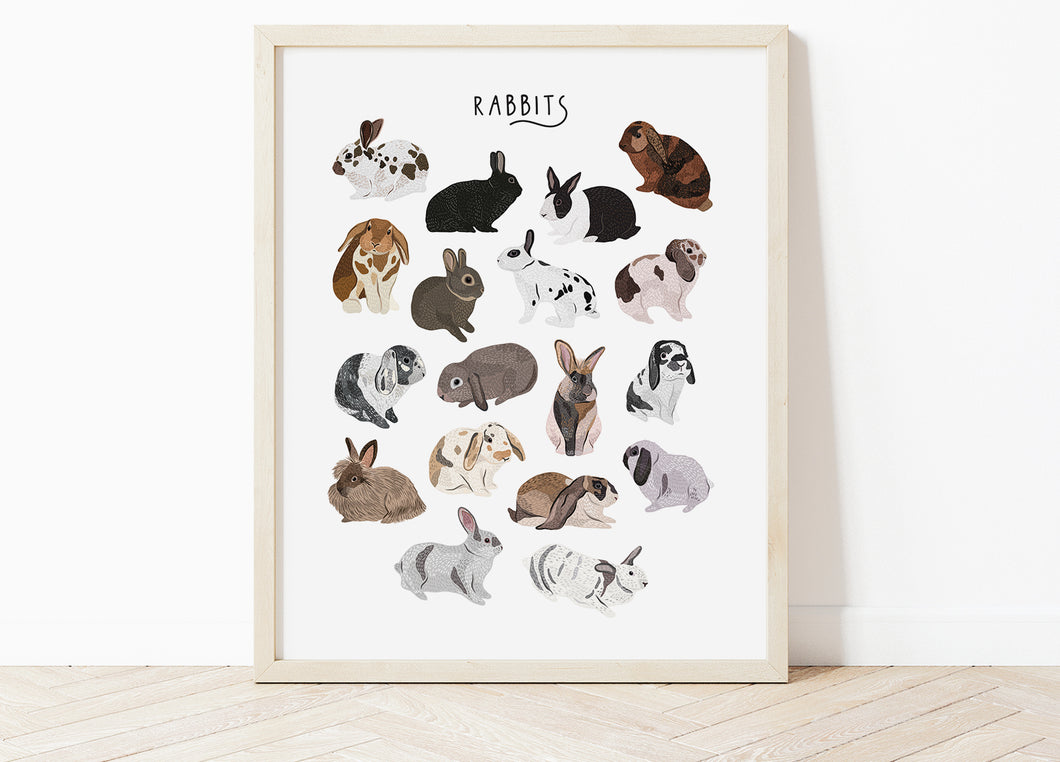 Rabbits Print