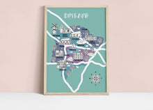 Load image into Gallery viewer, Rutland Illustrated Map
