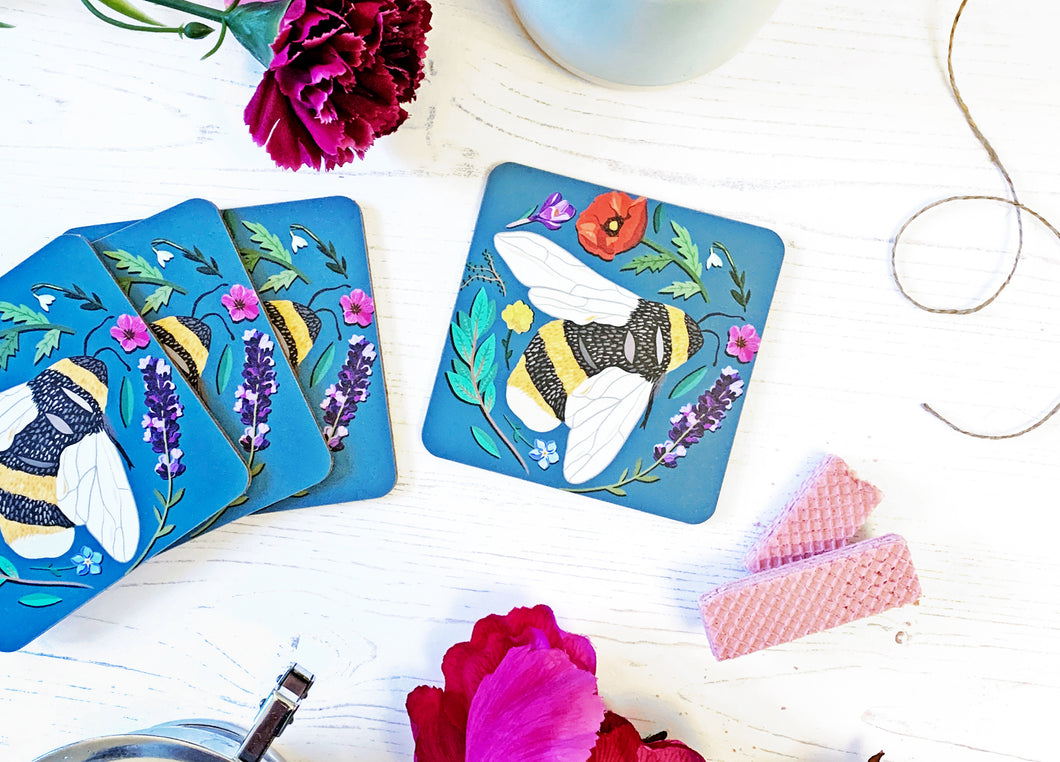Save The Bees Coaster