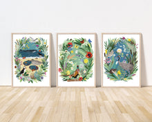 Load image into Gallery viewer, Woodlands Habitat Print
