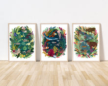 Load image into Gallery viewer, Mix &amp; Match Set of 3 Habitat Prints

