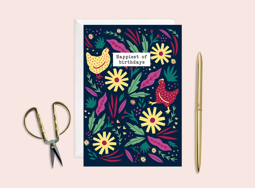 Happiest Of Birthdays Card