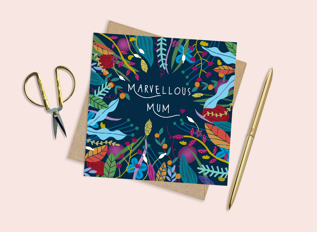Marvellous Mum Mother's Day Card