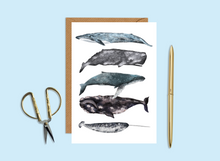 Load image into Gallery viewer, Whales Stack Card
