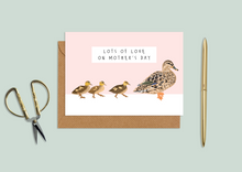 Load image into Gallery viewer, Ducklings Mother&#39;s Day Card
