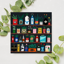 Load image into Gallery viewer, Kitchen food Packaging &amp; Plants Print
