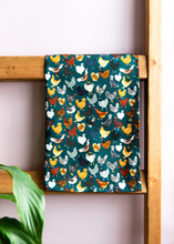 Load image into Gallery viewer, Chicken Print Tea Towel
