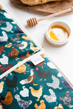 Load image into Gallery viewer, Chicken Print Oven Gloves
