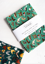 Load image into Gallery viewer, Duck Print Tea Towel
