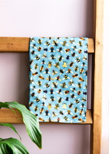 Load image into Gallery viewer, Bumble Bee Print Tea Towel
