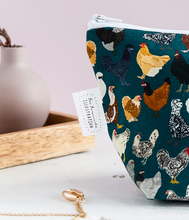 Load image into Gallery viewer, Chicken Print Cosmetic Bag
