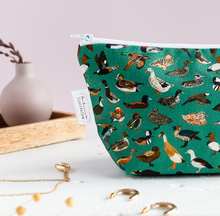 Load image into Gallery viewer, Duck Print Cosmetic Bag
