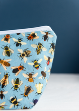 Load image into Gallery viewer, Bumble Bee Print Cosmetic Bag
