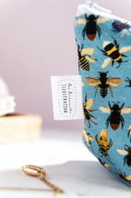 Load image into Gallery viewer, Bumble Bee Print Cosmetic Bag
