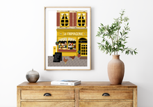Load image into Gallery viewer, Fromagerie Shop Front Print
