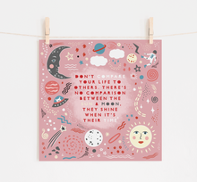 Load image into Gallery viewer, Don&#39;t Compare Yourself Motivational Print
