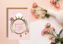 Load image into Gallery viewer, You Put A Ring on It Card
