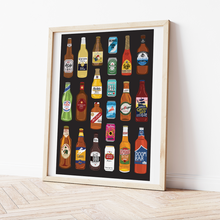 Load image into Gallery viewer, Beer Bottles Print
