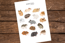 Load image into Gallery viewer, Hamsters Print
