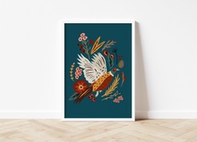 Load image into Gallery viewer, The Pheasant &amp; The Berries Print
