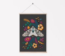 Load image into Gallery viewer, The Moth &amp; The Flowers Print

