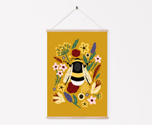 Load image into Gallery viewer, The Bee &amp; The Foliage Print
