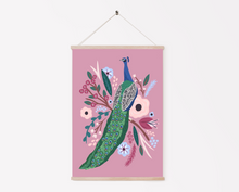 Load image into Gallery viewer, The peacock &amp; The Peonies Print
