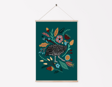 Load image into Gallery viewer, The Guinea Fowl &amp; the Flowers Print
