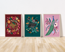 Load image into Gallery viewer, Floral Forest Print Trio
