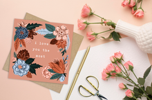 Load image into Gallery viewer, I love you the most Card
