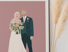 Load image into Gallery viewer, Custom Couples Portrait
