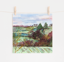 Load image into Gallery viewer, Rural Landscape Print
