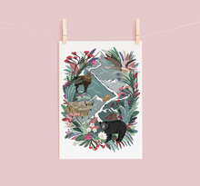 Load image into Gallery viewer, Mountains Habitat Print
