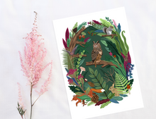 Load image into Gallery viewer, Woodlands Habitat Print
