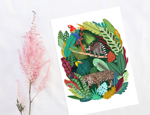 Load image into Gallery viewer, Rainforest Habitat Print
