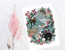 Load image into Gallery viewer, Mountains Habitat Print
