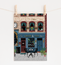 Load image into Gallery viewer, The Coffee &amp; Tea Shop Print
