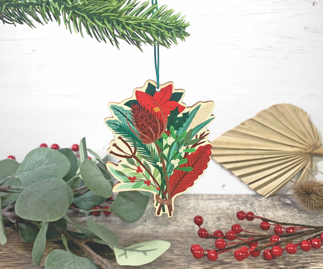 Christmas Bouquet Tree Decoration