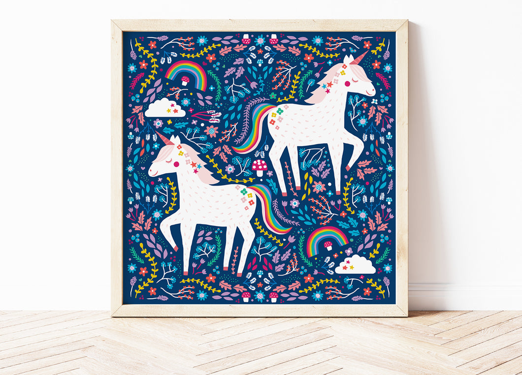 Magical Unicorn Print