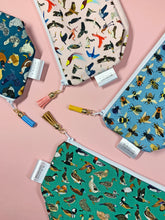 Load image into Gallery viewer, Bird Print Cosmetic Bag
