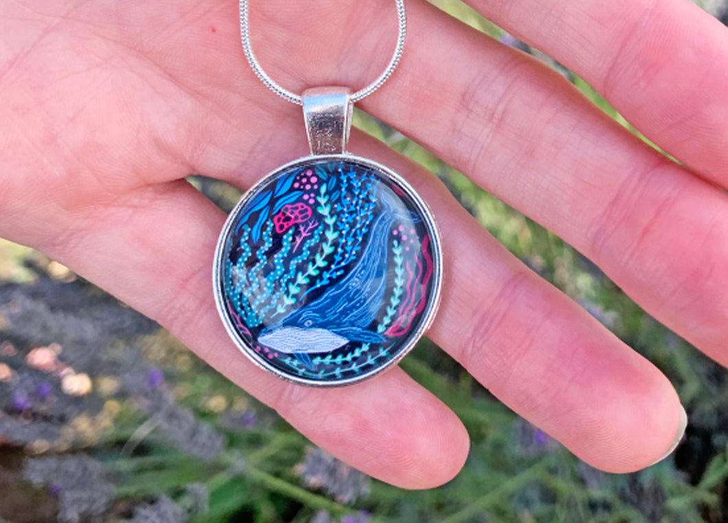 Whale Pendant Necklace