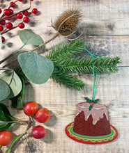 Load image into Gallery viewer, Christmas Pudding Tree Decoration
