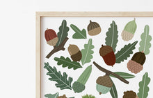 Load image into Gallery viewer, Autumnal Acorn Print
