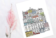 Load image into Gallery viewer, Bath Buildings Print
