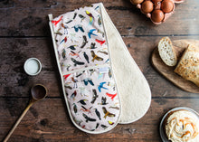 Load image into Gallery viewer, Bird Print Oven Gloves
