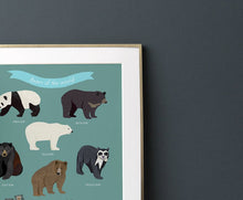 Load image into Gallery viewer, Bears of the World Print
