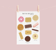 Load image into Gallery viewer, British Biscuits Print
