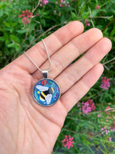 Load image into Gallery viewer, Bumble Bee Pendant Necklace
