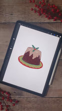 Load and play video in Gallery viewer, Christmas Pudding Tree Decoration
