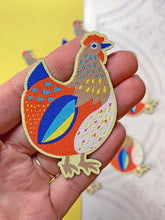 Load image into Gallery viewer, Chicken Embroidered Patch
